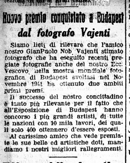 Vajenti - La storia. Lastra di vetro - negativo bianco e nero f.to mm 90X120