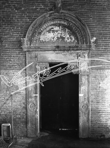 Basilica Palladiana : restauro 1947-1951. lastra di vetro - negativo bianco e nero fto mm 180x240