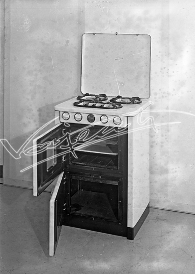 Smalteria Metallurgica Veneta. Lastra di vetro - negativo bianco e nero f.to mm 130X180