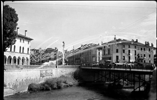 Ponte degli Angeli. pellicola - negativo bianco e nero fto mm 60x90