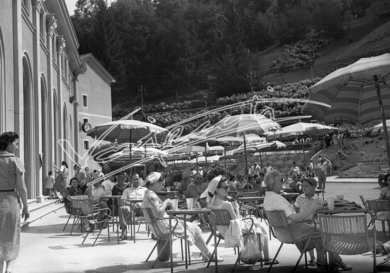 Demanio Acque di Recoaro. Pellicola - negativo bianco e nero f.to mm 60x90