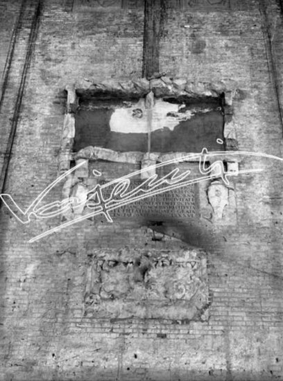 Basilica Palladiana : restauro 1947-1951. lastra di vetro - negativo bianco e nero fto mm 180x240