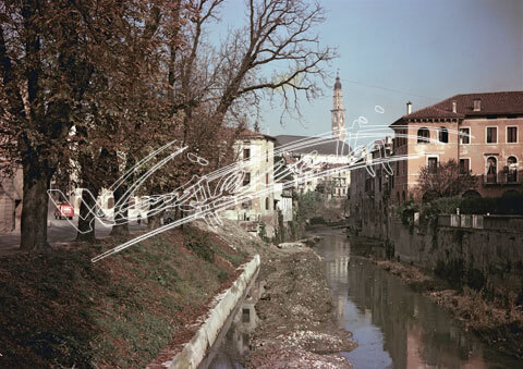 Vicenza : Fiume Retrone. pellicola-negativo colore 9X12