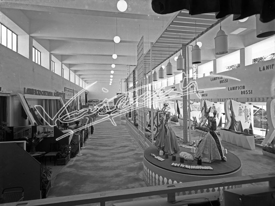 Fiera Campionaria di Vicenza 1948. Lastra di vetro - negativo bianco e nero fto mm 240X300