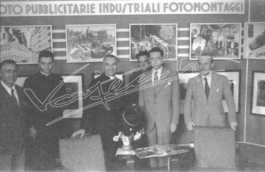 Fiera Campionaria di Vicenza 1946 Visita di Carlo Zinato Vescovo di Vicenza 