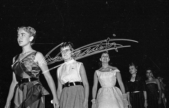 Fiera Campionaria di Vicenza 1955. Pellicola - negativo bianco e nero f.to mm 24X36