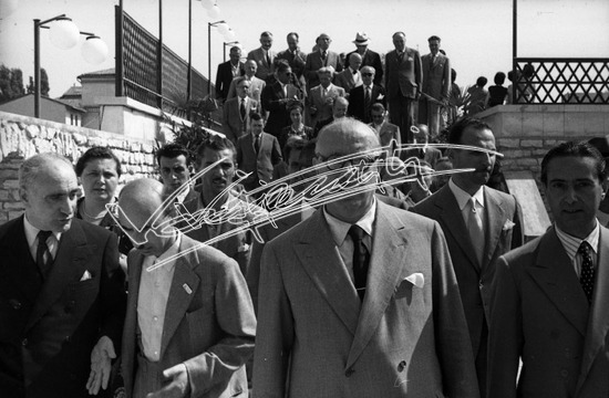 Fiera Campionaria di Vicenza 1949: Alberto Giovannini. Pellicola - negativo bianco e nero f.to mm 24X36