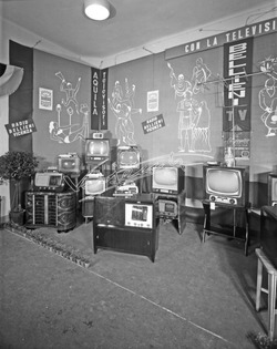 Fiera Campionaria di Vicenza 1953 Stand della ditta A. Bellieni Fiera Campionaria di Vicenza 1953 Stand della ditta A. Bellieni