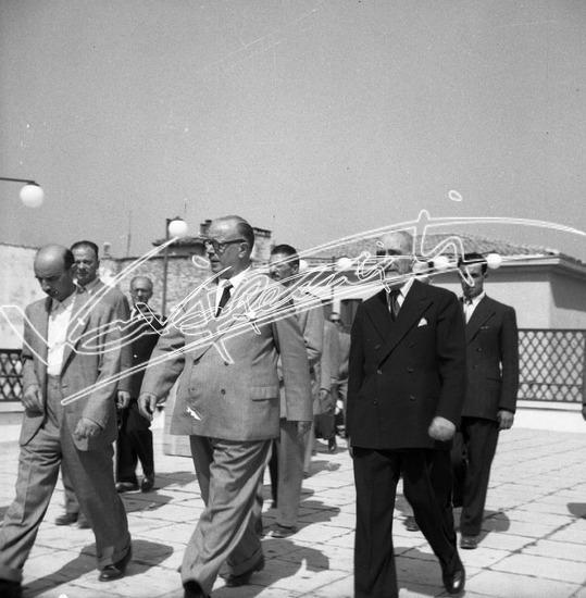 Fiera Campionaria di Vicenza 1949: Alberto Giovannini. Pellicola - negativo bianco e nero fto mm 60x60