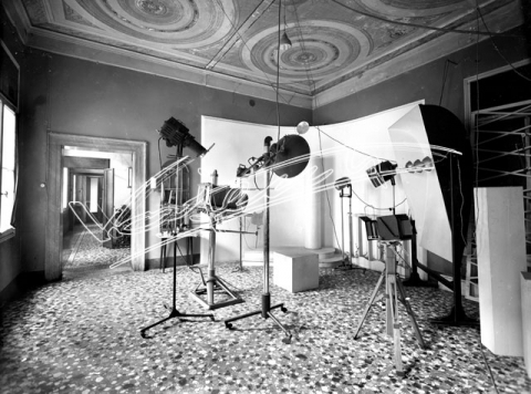 Vajenti - La storia. lastra di vetro - negativo bianco e nero fto mm 180x240