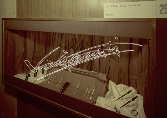 Fiera di Vicenza 1967 : Mostra dell`Oreficeria: Stand M.O.P.O.A.. Pellicola - negativo colore f.to mm 130X180