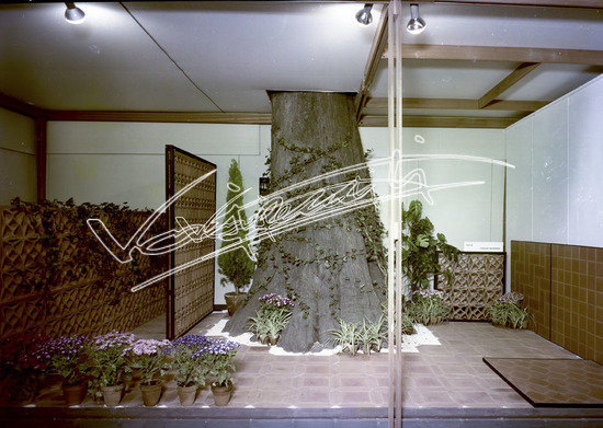 Fiera di Vicenza 1966 : Salone Internazionale della Ceramica: Stand IRIS. Pellicola - negativo colori f.to mm 130X180