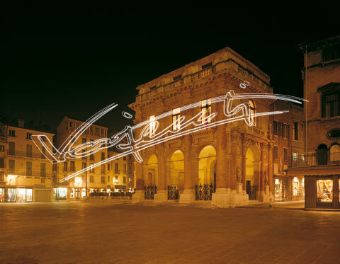 Loggia del Capitanio : Piazza dei Signori. pellicola - diapositiva e negativo colore 10x12