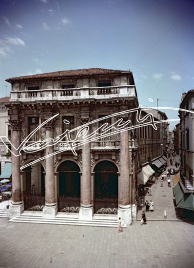 Loggia del Capitanio : Piazza dei Signori. pellicola-negativo colore 9X12