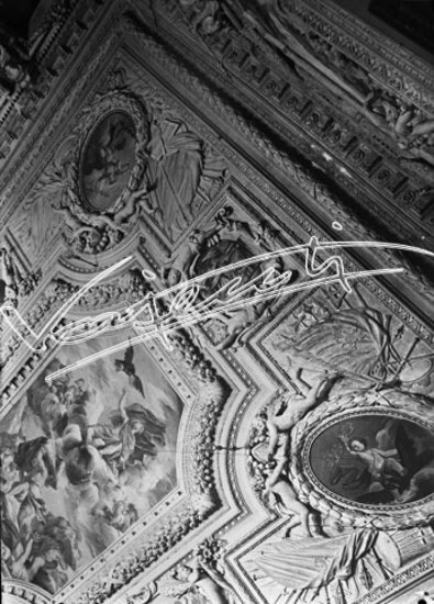 Palazzo Trissino Baston. lastra di vetro - negativo bianco e nero fto mm 130x180