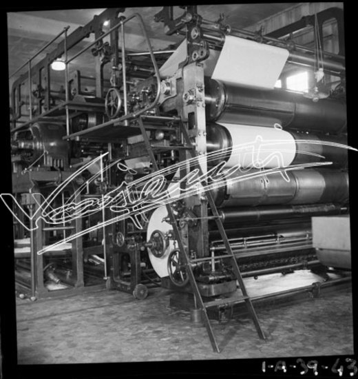 Il Giornale di Vicenza : Tipografia. pellicola - negativo bianco e nero fto mm 60x60