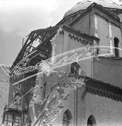 Cattedrale di Vicenza : Restauro 1945-1950. pellicola-negativo bianco e nero-24X24