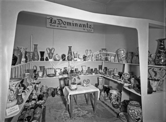 Fiera Campionaria di Vicenza 1950 Stand Ceramiche La Dominante