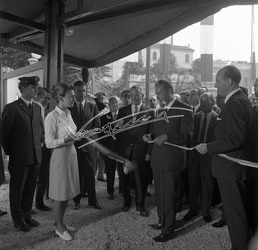 Fiera di Vicenza 1967 Mostra dell Oreficeria Inaugurazione