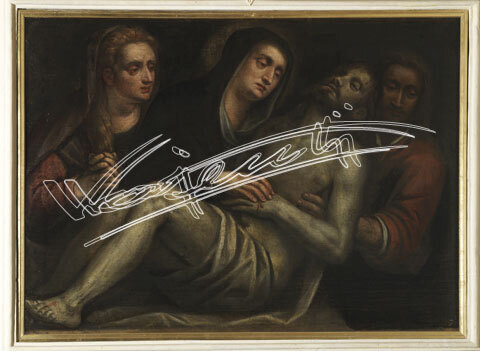 La Pietà : Giambattista o Gerolamo Maganza. digitale colore 45 MB