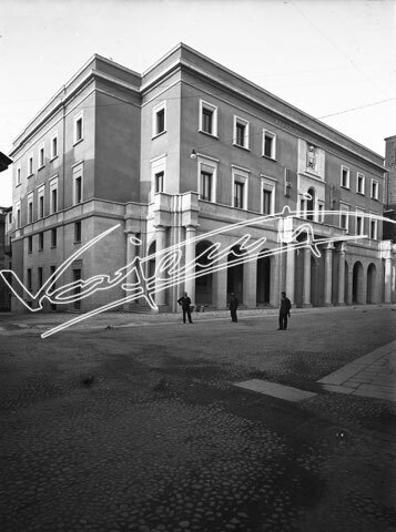 Regie Poste e Telegrafi. lastra di vetro - negativo bianco e nero fto mm 180x240