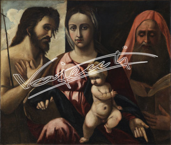 Sacra Famiglia : Innocenzo da Imola. digitale colore 36,5 MB