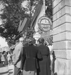 Fiera Campionaria di Vicenza 1946 Pubblico
