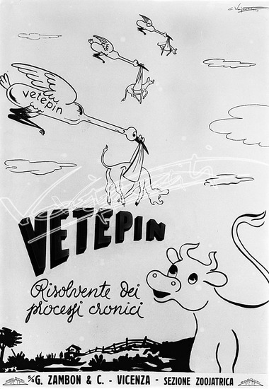 Farmaceutica Zambon. Pellicola - negativo bianco e nero f.to mm 130x180