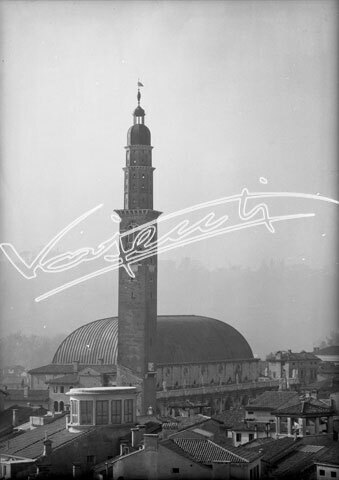 Basilica Palladiana : restauro 1947-1951. lastra di vetro - negativo bianco e nero fto mm 130x180