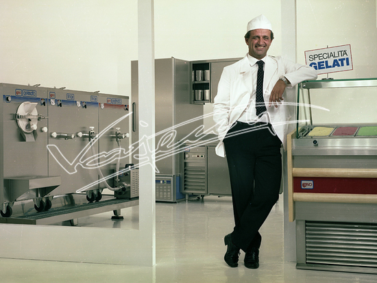 Bravo spa : macchine per gelati. pellicila - negativa colore f.to mm 130x180