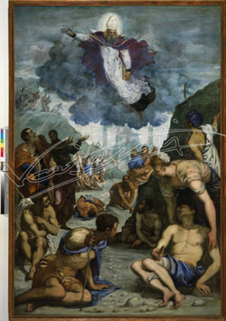 Sant Agostino risana gli Sciancati Jacopo Robusti detto Tintoretto Sant Agostino risana gli Sciancati Jacopo Robusti detto Tintoretto