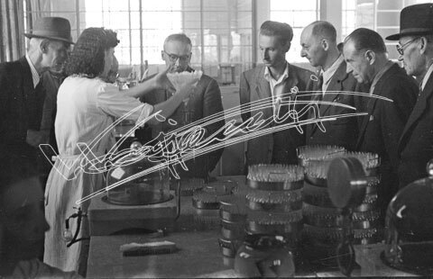 Fiera Campionaria di Vicenza 1946 : Farmaceutica Zambon. pellicola - negativo bianco e nero fto mm 24X36