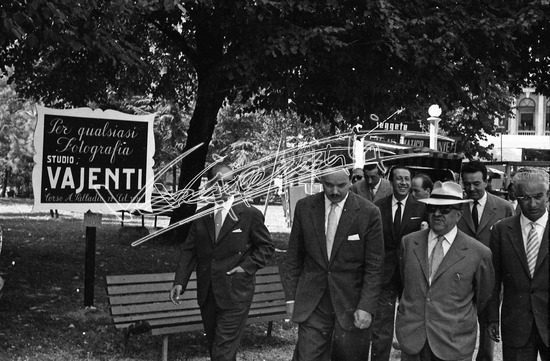 Fiera Campionaria di Vicenza 1955. Pellicola - negativo bianco e nero f.to mm 24X36