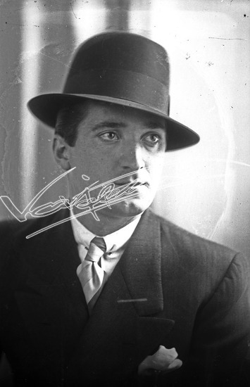 Vajenti - La storia. Lastra di vetro - negativo bianco e nero fto mm 100x150