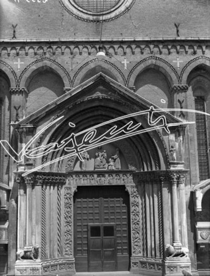 Chiesa di San Lorenzo. pellicola - negativo bianco e nero fto mm 90x120