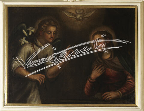 Annunciazione : Gerolamo o Giambattista Maganza. digitale colore 45 MB