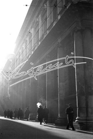 Palazzo Barbarano Porto. pellicola - negativo bianco e nero fto mm 60x90