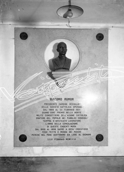 Cucine Economiche di San Faustino: Giacomo Rumor. lastra di vetro - negativo bianco e nero fto mm 130x180