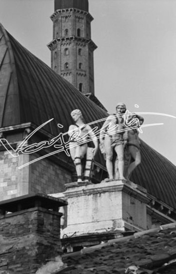 Basilica Palladiana. pellicola - negativo bianco e nero fto mm 60x90