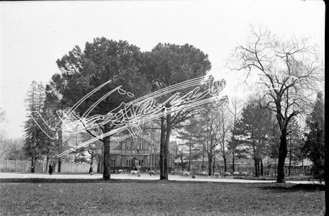 Châlet Piccioli. pellicola - negativo bianco e nero fto mm 60x90