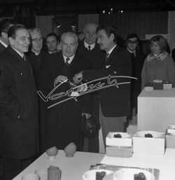 Fiera di Vicenza 1969 Salone Internazionale della Ceramica Inaugurazione Fiera di Vicenza 1969 Salone Internazionale della Ceramica Inaugurazione