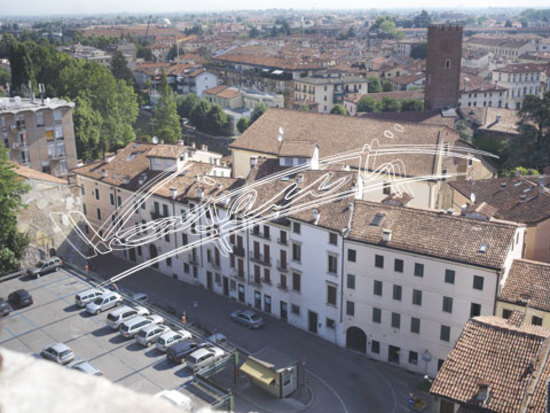 Panoramica di Vicenza : dal campanile di Santa Corona.. digitale colore 63,5 MB