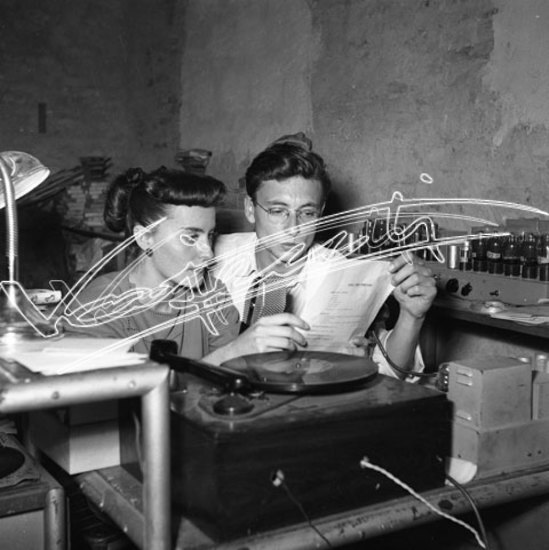 Fiera Campionaria di Vicenza 1951. pellicola - negativo bianco e nero fto mm 60x60