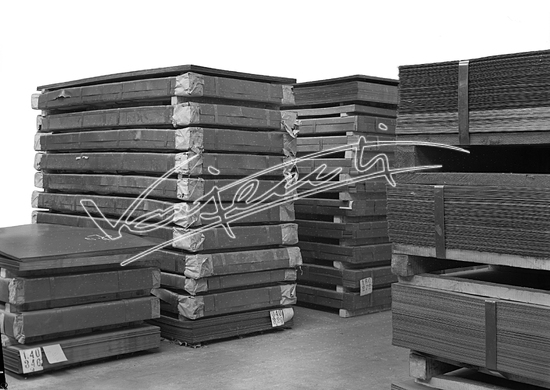 Smalteria Metallurgica Veneta. Lastra - negativo bianco e nero f.to mm 130x180