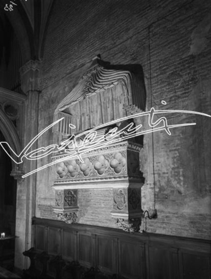 Chiesa di San Lorenzo. lastra di vetro - negativo bianco e nero fto mm 130x180