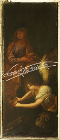 L`Arcangelo Raffaele salva Sara dal Diavolo Asmodeo : Bottega di Giulio Carpioni. digitale colore 34,5 MB