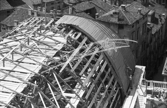 Basilica Palladiana : restauro 1947-1951. pellicola-negativo bianco e nero-24X36