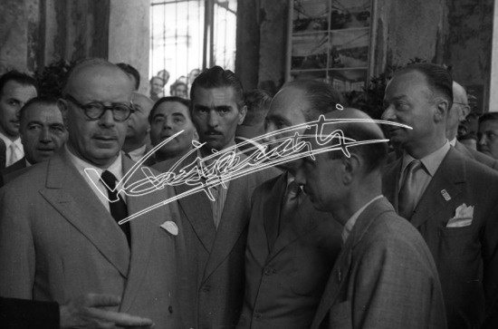 Fiera Campionaria di Vicenza 1949: Alberto Giovannini. Pellicola - negativo bianco e nero f.to mm 24X36