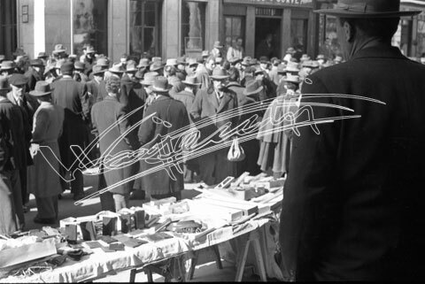 Piazza dei Signori. pellicola - negativo bianco e nero fto mm 24X36