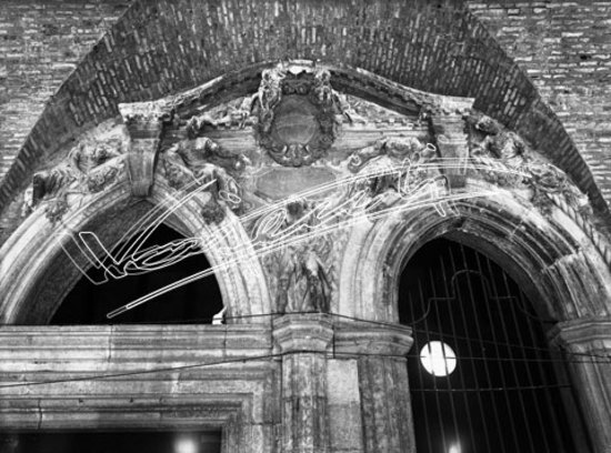 Basilica Palladiana : restauro 1947-1951. lastra di vetro - negativo bianco e nero fto mm 180x240